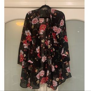 TORRID Floral Kimono EUC
